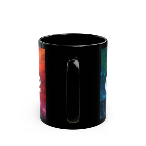 Art is Life Black Mug