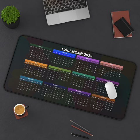 Calendar 2025 Desk Mat