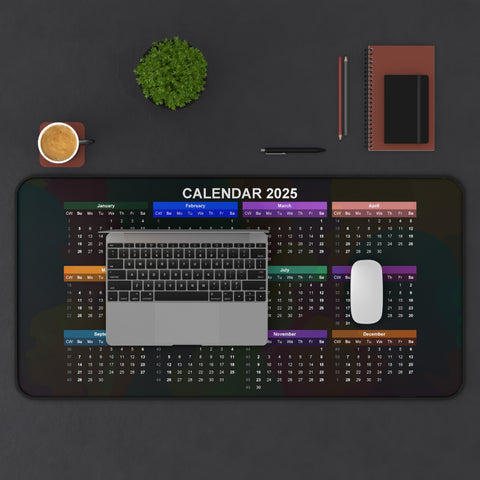 Calendar 2025 Desk Mat