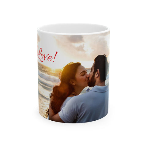 With Love Ceramic Mug