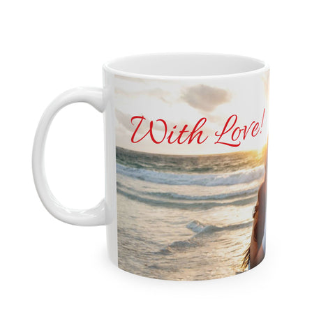 With Love Ceramic Mug