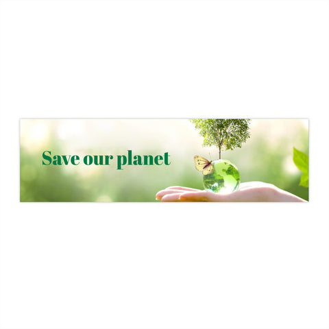 Save our Planet Bumper Sticker