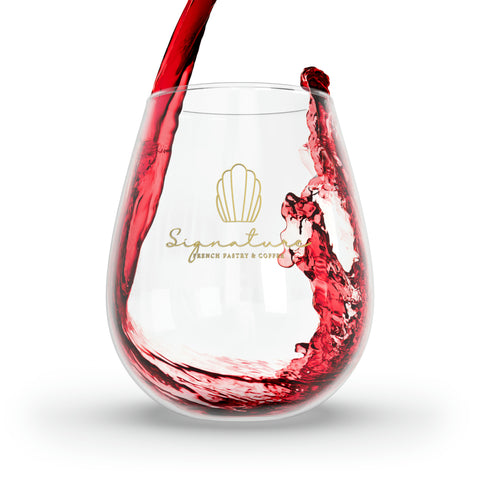 Stemless Wine Glass (custom: email us)